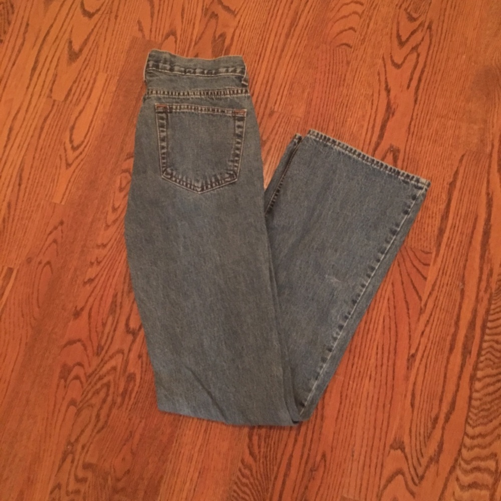 GAP Size 6 long flare jeans